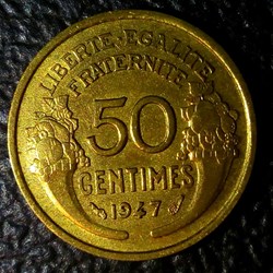 50 centimes 1947