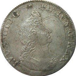 1/2 écu 1694 W de Flandres aux palmes