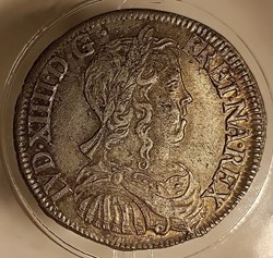 1/2 écu 1650 H à la mèche longue