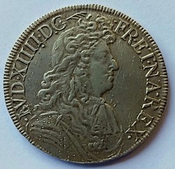Écu 1683 L à la cravate