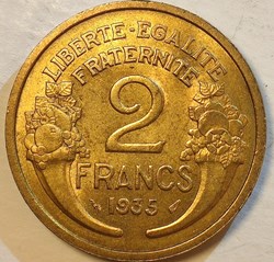 2 francs 1935