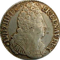 Écu 1710 L aux 3 couronnes