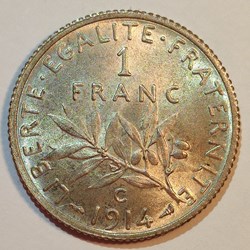 1 franc 1914 C