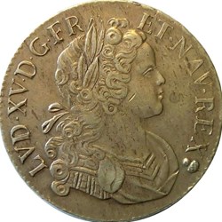 Ecu 1718 S de France-Navarre