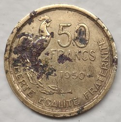 50 francs 1950 pré-serie au listel large