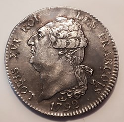 Écu 1792 M au génie