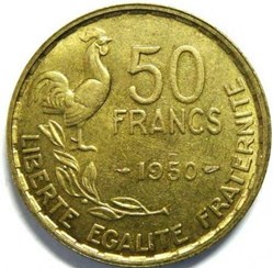 50 francs 1950