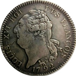 Écu 1792 A au génie