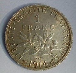 1 franc 1914 C