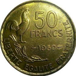 50 francs 1950