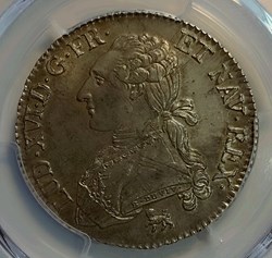 1/2 écu 1792 •A aux branches d'olivier MS62