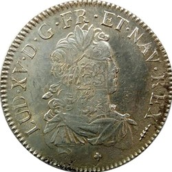 Écu 1721 X de France