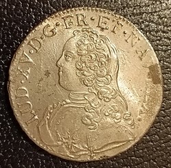 Écu 1739 & aux branches d'olivier