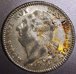 Écu 1792 A au génie
