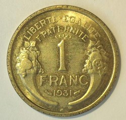 1 franc 1931 essai