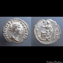 Faustina II, AR Denarius