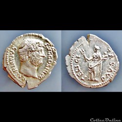Hadrian, AR Denarius