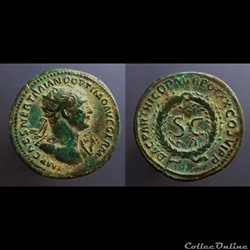Trajan, AE As: S C