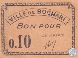 BOGHARI 2 - 0,10 franc - 1916 (1)