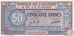 1949 Pick23s 50 Francs Khamassi Spécimen (2)