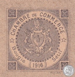 139-10- 1916- Bougie Sétif 10 Centimes Beige jaunâtre