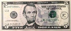 2013 Pick539Lr 5 $ - Dollar des États-Unis Sup
