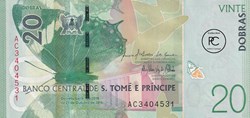 2016 Pick72a 20 Db - Dobra santoméen Unc