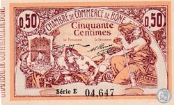138-1- 18/5/1915 Bône 50 cts Cdc Séries E