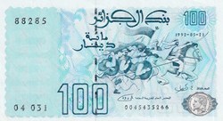 1992 Pick137a 88285 100 د.ج - Dinar algérien Unc (10)