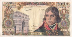 1962 Pick 144a 100 Nouveaux Francs TTB+
