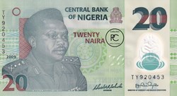2009  Pick34e.1   20 ₦ - Naira nigérien  Unc