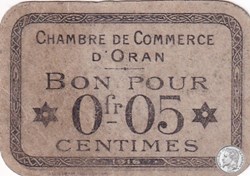 141-48-1916 Oran 5 Cts Cdc