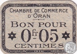 141-46-1916 Oran 5 Cts Cdc