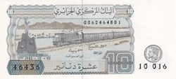1983 Pick132b 10 د.ج - Dinar algérien (18) Unc