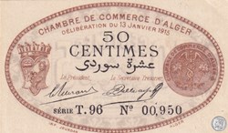 137-9-13/1/1915 Alger 50 cts Cdc.(2)