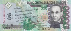 2013 Pick69c 100 000 Db - Dobra santoméen Unc