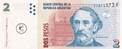 2004 Pick352a.3 2 $ - Peso argentin Unc