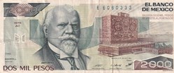 2.000 Pesos Banco de México 30 10 1984 Sup Pick 82c