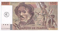 1995 Pick154h.2 100 ₣ - Franc français Spl