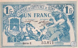 138-3- 18/5/1915 Bône 1 Franc Série C