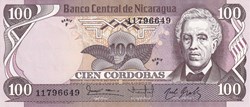 100 Córdobas  Banco Central de Nicaragua  06.08.1984 Unc Pick