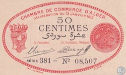 137-5-13/1/1915 Alger 50 cts Cdc. (11)