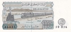 1983 Pick132b 10 د.ج - Dinar algérien (11) Unc