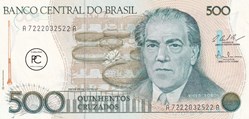 1987 Pick212c 500 Cruzado brésilien Unc