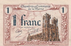 Un franc chambre de commerce de la Marne