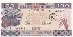 2015 Pick47a 100 GFr - Franc guinéen Unc