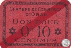 141-53-1918 Oran 10 Cts Cdc