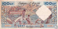 1960 Pick121b.3 100 Nouveaux Francs TTB
