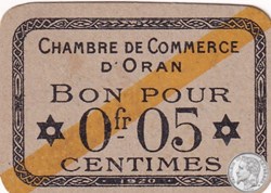 141-56-1920 Oran 5 Cts Cdc