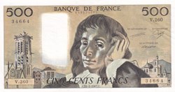 500 Francs Pascal 22.1.1987 V.260 Neuf